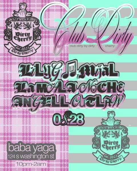 club dirty poster