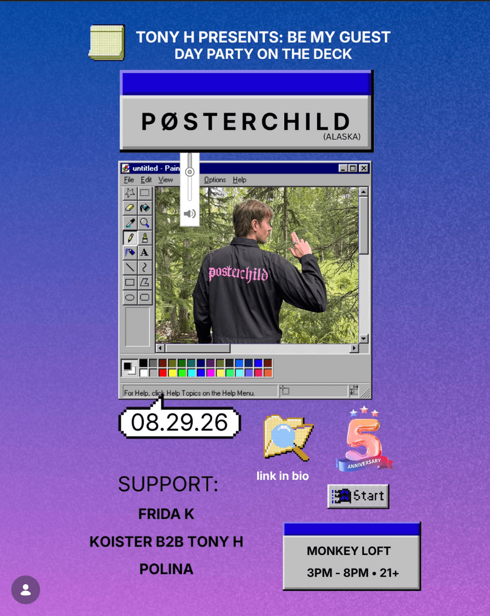 be my guest: posterchild poster
